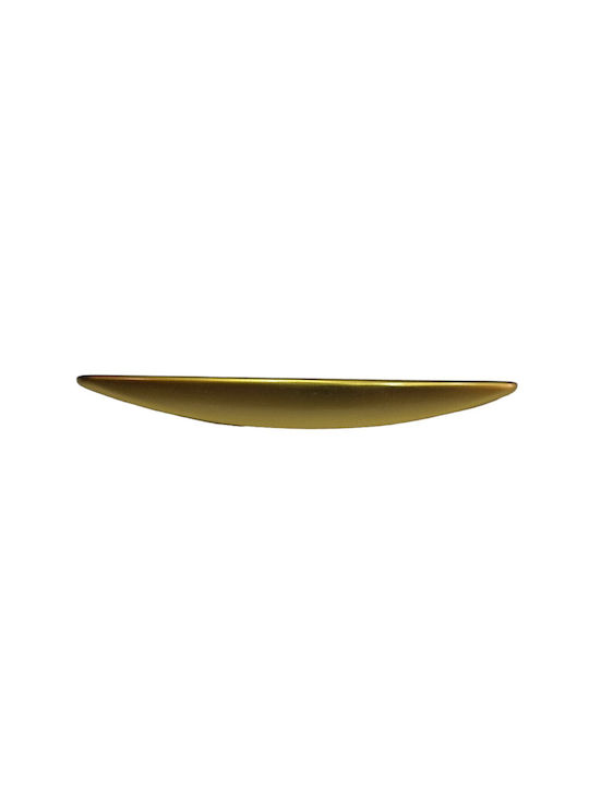 Italian Furniture Handle Eureka 11728-160-brz1 Gold Matte Size 16.0cm