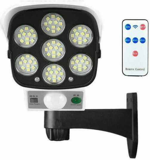 ACP Camera de supraveghere falsă tip Bullet Camere de supraveghere simulare cu iluminare LED Alb