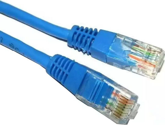 Patch Cord UTP Spacer Cat.5e 1m Albastru sp-pt-cat5-1m-bl