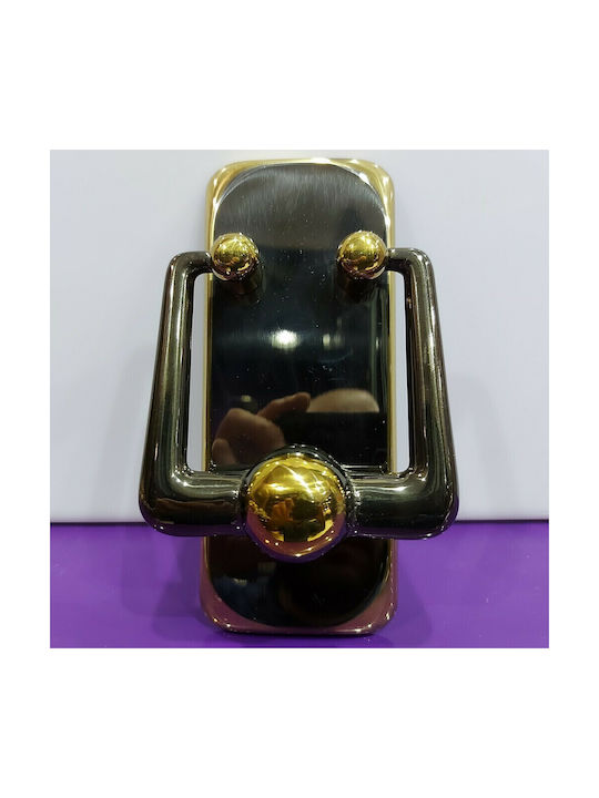 Front Door Knocker Italian Brass Mandelli 4937-aim1 Two-Tone Dimensions 165×95×50 Mm