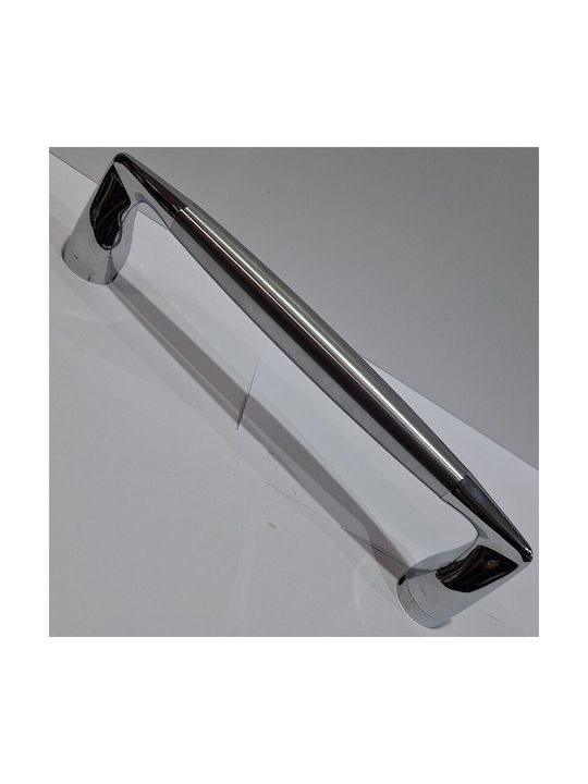 Italienischer Messing-Tastatur Außentür Mandelli 4898-ino Zweifarbige Größe 25,0cm