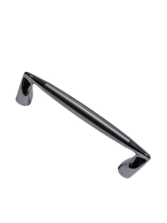 Italienischer Messing-Tastatur Außentür Mandelli 4898-ino Zweifarbige Größe 25,0cm