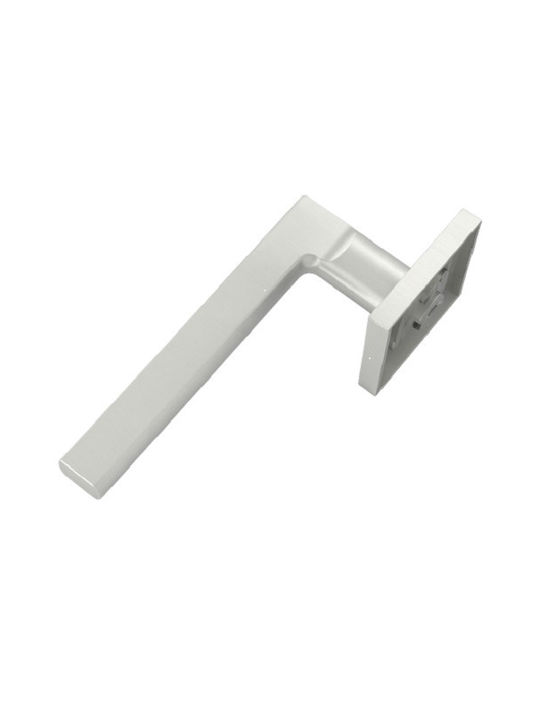 Door Handle Rosette Finetto Art.842056 121 5x50mm Satin Stainless Steel Left Front Door 243-842a056bsn-Left Front Door