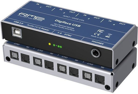 RME Digiface Εξωτερική Επαγγελματική Κάρτα Ήχου με Σύνδεση USB