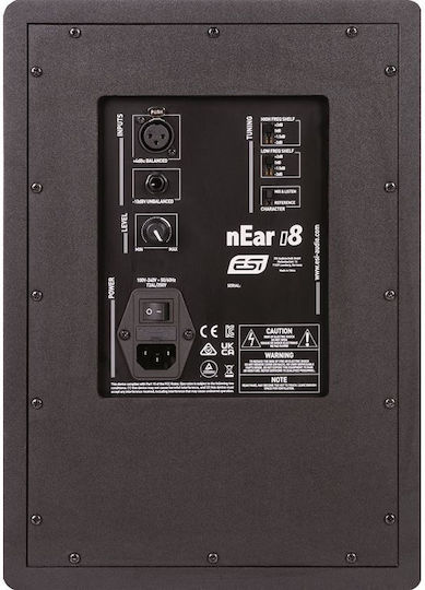 ESI nEar i8 Ηχείo Studio Monitor 8" 120W (Τεμάχιο) Μαύρο