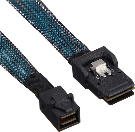 Silverstone SAS - SAS Kabel 60cm Schwarz (SST-CPS06)