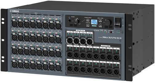 Yamaha RIO-3224 D3 I/O Integriert Kommerzieller Verstärker 16 Kanäle 100W/100V