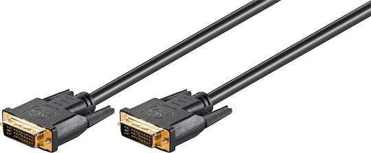 Goobay 3m DVI-I male to DVI-I male Cable Black (69210)