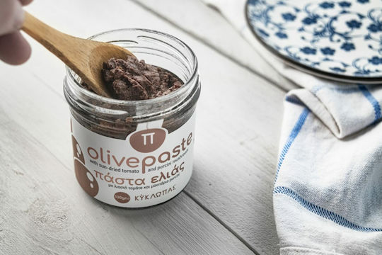 Olivenpaste Getrocknete Tomate Pilz Porcini 130gr Kýklōpas