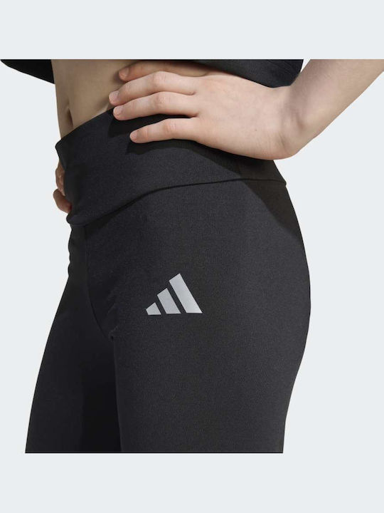 Kinder Leggings Sport Lang Schwarz Glam