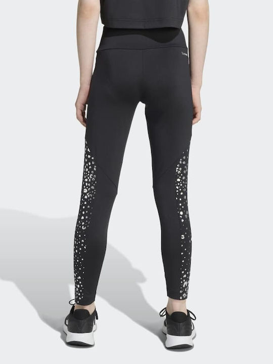 Kids Legging Sports Long Black Training Essentials Glam Print
