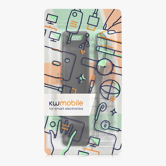 Remote Control Case BN59-01274A/BN59-01330B KWmobile Black Silicone 57546.01