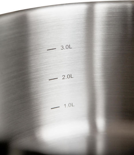 Fest Reflection Deep Stainless Steel Pot 6lt 26cm
