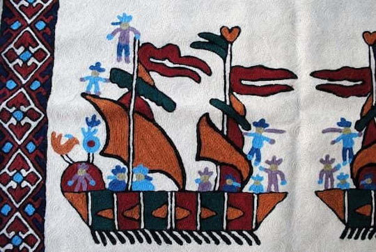 Tapestry Karavakia Syriana Chain Stitch 0.60x0.90 0.60 X 0.90