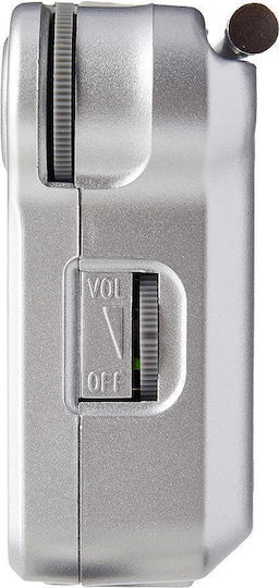 Panasonic RF-P150D Ραδιοφωνάκι Μπαταρίας Ασημί