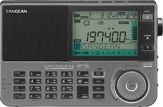 Sangean ATS-909X2 Tragbares Radio Weiß