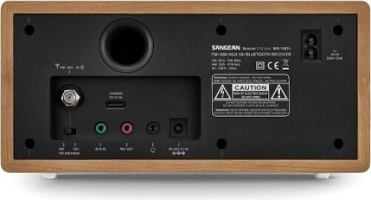 Sangean WR-11 BTplus cu Bluetooth Maro
