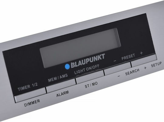 Blaupunkt KR14BT Επιτραπέζιο Ραδιόφωνο Ρεύματος με Bluetooth Ασημί