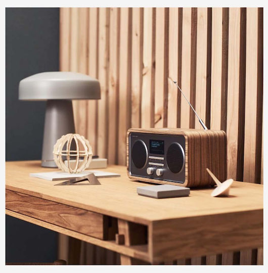 Argon Audio Radio 3I MK2 Tabletop Radio Electric DAB+ with Bluetooth Oak