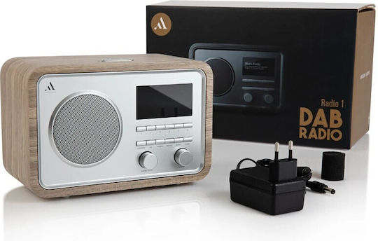 Argon Audio Radio 1 Επιτραπέζιο Ραδιόφωνο Ρεύματος DAB+ Ash