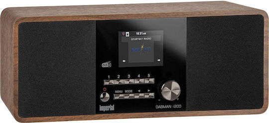 Imperial AV Dabman i200 Επιτραπέζιο Ραδιόφωνο Ρεύματος DAB+ Καφέ