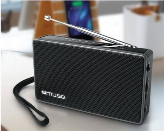 Muse M-030 R Φορητό Ραδιόφωνο Ρεύματος / Μπαταρίας Μαύρο