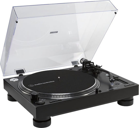 Audio Technica AT-LP140XP AT-LP140XP-BLK Πικάπ με Direct Drive και Προενίσχυση Μαύρο
