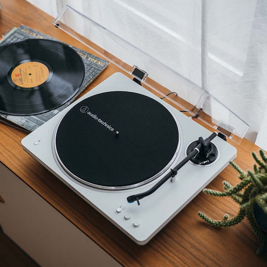 Audio Technica AT-LP70XBT Грамофон с Предусилвател Бял