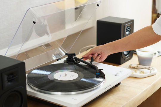 Audio Technica AT-LP70XBT Грамофон с Предусилвател Бял