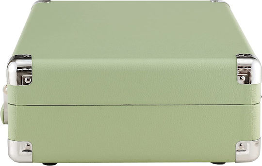 Crosley Cruiser Plus CR8005F-MT Βαλιτσάκι Πικάπ με Belt Drive και Ενσωματωμένα Ηχεία Πράσινο