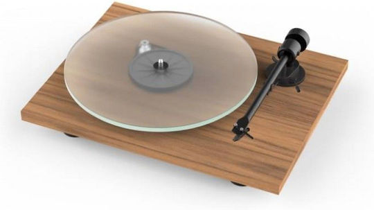 Pro-Ject Audio T1 + Ortofon OM5e Turntables Brown