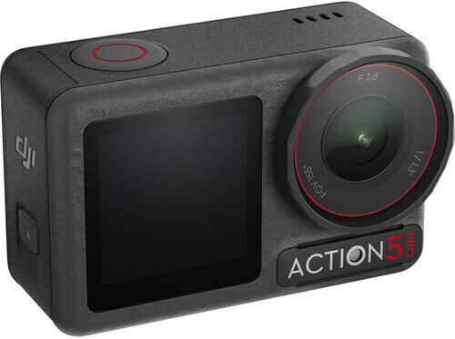 DJI Osmo Action 5 Pro Action Camera 4K Ultra HD Underwater Standard Combo with Touch Screen 2.5" and Wi-Fi Black