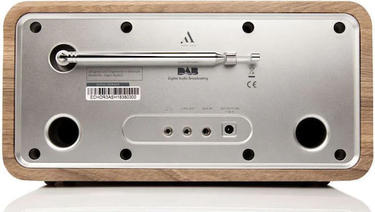 Argon Audio Radio 3 Επιτραπέζιο Ραδιόφωνο Ρεύματος DAB+ με Bluetooth Ash