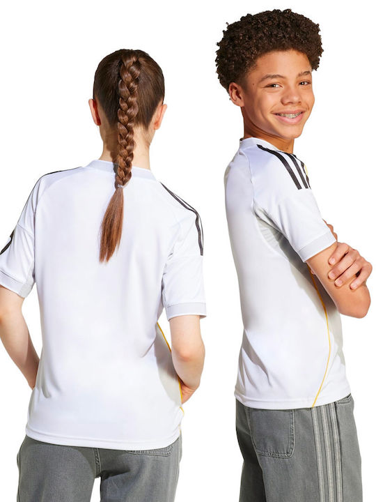 Real Madrid 25/26 Home JN8887 Kids Football Jersey Sports Fan Jersey