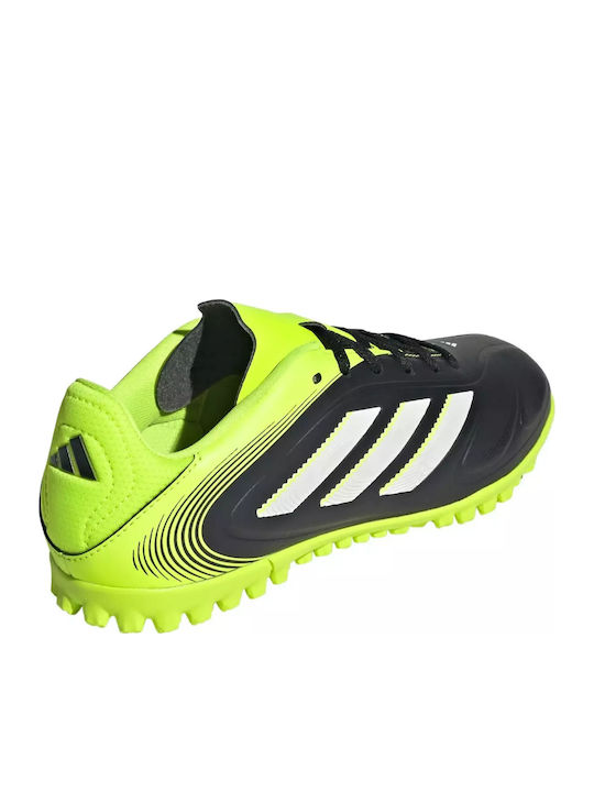 Copa Pure III Club Kids Turf Soccer Shoes Core Black / Cloud White / Lucid Lemon