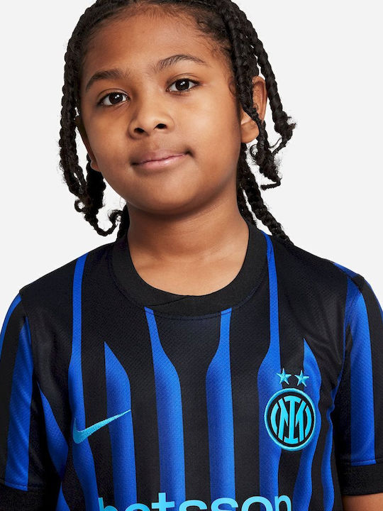 Kids Football Jersey Inter Milan 2025/26 Stadium Home