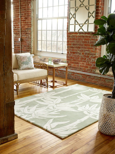Χαλί Japanese Bamboo 39507 Jade Florence Broadhurst 170 X 240 Cm