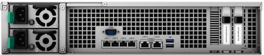 Synology FlashStation FS3600 NAS Rack με 24 θέσεις για HDD/SSD και 4 θύρες Ethernet