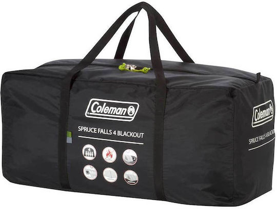 Coleman Summer Camping Tent Tunnel Green for 2 People 205x230cm