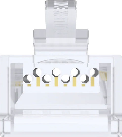Unitek Мрежа RJ-45 Конектори Кат6 Пропускателни 100бр