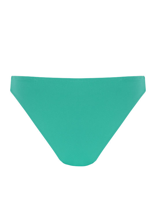 Rio Scallop Bikini Slip Τιρκουάζ