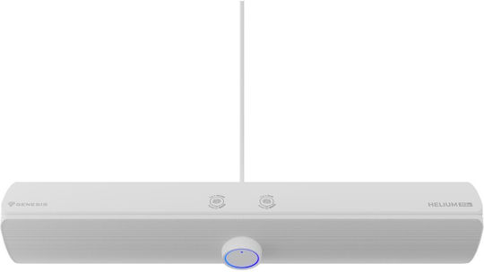 Genesis Helium 312BT Computerlautsprecher mit Bluetooth und Leistung 10W in Weiß Farbe
