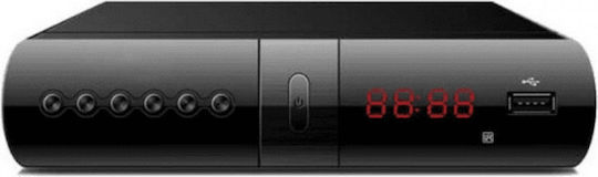 Andowl QY-H01T3 Ψηφιακός Δέκτης Mpeg-4 4K UHD Συνδέσεις HDMI / USB