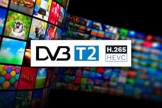 Kruger & Matz Mini Tuner DVB-T2 H.265 KM9999 Ψηφιακός Δέκτης Mpeg-4 Full HD (1080p) Συνδέσεις HDMI / USB