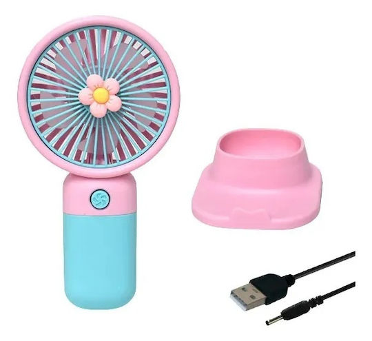 Ανεμιστηράκι Χειρός USB Πολύχρωμο FOX38467