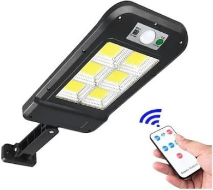 Lampa Lampa Solară 1.5W Cu Senzor De Mișcare Și Telecomandă IP65 9.9x21.6cm