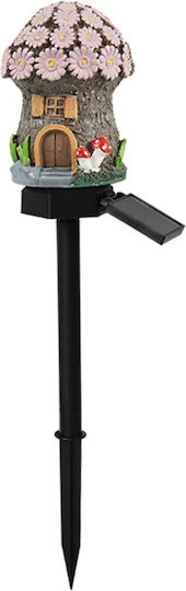 Lampa Lampă Solară Floare 1W 1200lm Alb Cald cu Senzor de Mișcare și Fotocelulă IP44