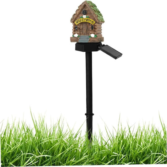 Lampa Lampă Solară Floare 1W 1200lm Alb Cald cu Senzor de Mișcare și Fotocelulă IP44