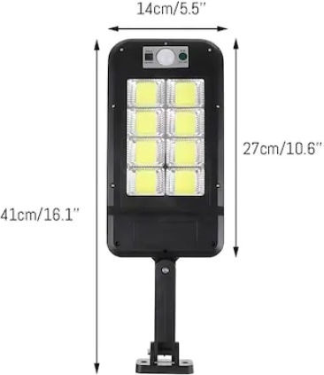 Lampa Lampă Solară cu Senzor de Mișcare și Telecomandă IP65