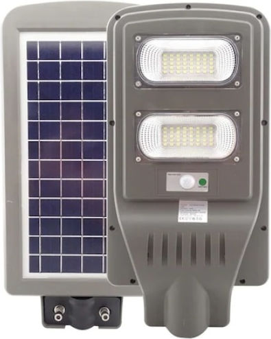 Lampa Lampă Solară 60W 4800lm Alb Rece 6500K cu Senzor de Mișcare și Fotocelulă IP65